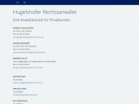 hugelshofer-law.com Webseite Vorschau