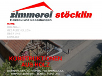 zimmerei-stoecklin.ch Webseite Vorschau