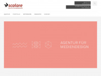 scalare-design.de Webseite Vorschau