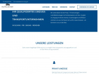 eichner-umzug.de Webseite Vorschau