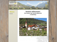 obsthof-webhofer.at Webseite Vorschau
