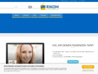 rikom-gmbh.de Webseite Vorschau