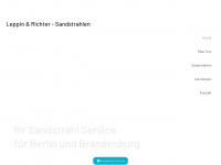 sandstrahlenberlin.de Webseite Vorschau