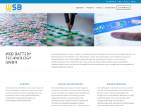 wsb-battery.de Webseite Vorschau