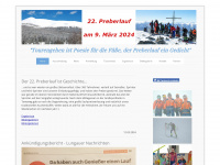 preberlauf.com Webseite Vorschau