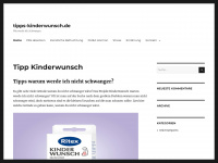 tipps-kinderwunsch.de Webseite Vorschau