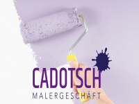 maler-cadotsch.ch Webseite Vorschau