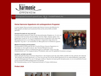 kleine-harmonie-oppenheim.de Webseite Vorschau