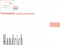 handrich-bauzentrum.de Webseite Vorschau