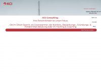 kci-consult.com Webseite Vorschau