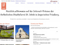 sankt-jakob-friedberg.de Webseite Vorschau