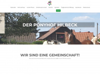 ponyhof-hilbeck.de Webseite Vorschau