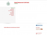 hotel-buck.de Webseite Vorschau