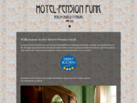 hotel-pensionfunk.de Webseite Vorschau