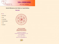 yoga-heidelberg.de Webseite Vorschau