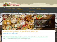 weihnachtsbahnhof-sitzendorf.de Webseite Vorschau