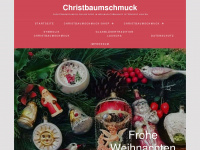 christbaumschmuck-online.de Webseite Vorschau