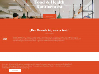 food-and-health.org Webseite Vorschau