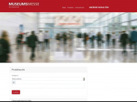 museumsmesse.de Webseite Vorschau