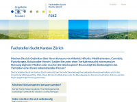 suchtberatung-zh.ch Webseite Vorschau