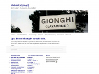 michael-giongo.com Webseite Vorschau