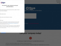 yoys.ro Webseite Vorschau