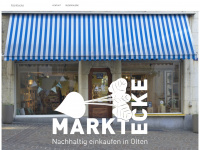 marktecke.ch Webseite Vorschau