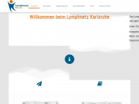 lymphnetz-karlsruhe.de Webseite Vorschau