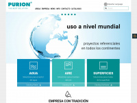 purion.es Webseite Vorschau