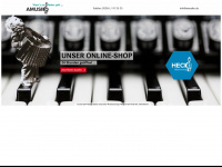 heck-musikverlag.de Webseite Vorschau