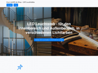 led-leuchtstab.de Webseite Vorschau