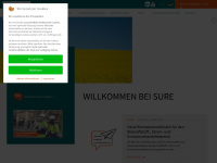 sure-system.org Webseite Vorschau