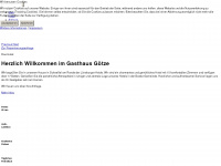 gasthaus-goetze.de Webseite Vorschau
