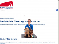 klinik-fuer-kleintiere.de Webseite Vorschau