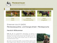 pferdevertrauen.de Webseite Vorschau