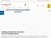 flyeralarm-mailings.com Webseite Vorschau