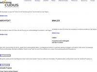 cubus-bau.de Webseite Vorschau