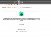 hotel-grandium.cz Webseite Vorschau