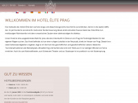 hotel-elite.cz Webseite Vorschau