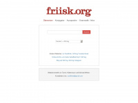friisk.org Webseite Vorschau