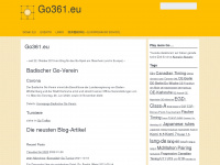 go361.eu Webseite Vorschau