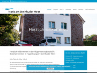 praxis-am-steinhuder-meer.de Webseite Vorschau