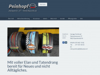 garage-peinhopf.ch Webseite Vorschau