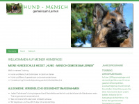 hundmensch-gemeinsamlernen.ch Webseite Vorschau