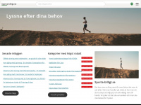 sporta-billigt.se Webseite Vorschau