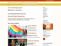 art-and-therapy.ch Webseite Vorschau
