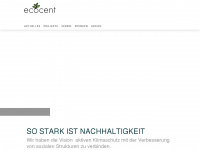 eco-cent.de Webseite Vorschau