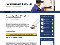 panzerriegel-tests.de Webseite Vorschau