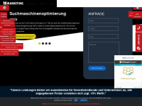 marketing.de.com Webseite Vorschau