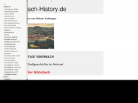 eberbach-history.de Webseite Vorschau